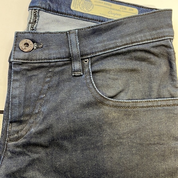 Diesel Industry Grupee Super Slim Skinny Low Waist Size 27 - Picture 14 of 16